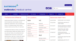 Desktop Screenshot of eastbrookemedical.com.au